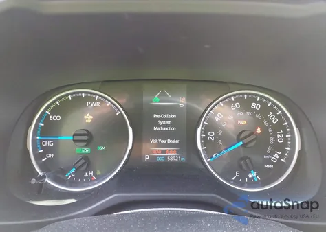 2019 Toyota Rav4 Hybrid Xle from USA, damaged, VIN 2T3RWRFV1KW013769